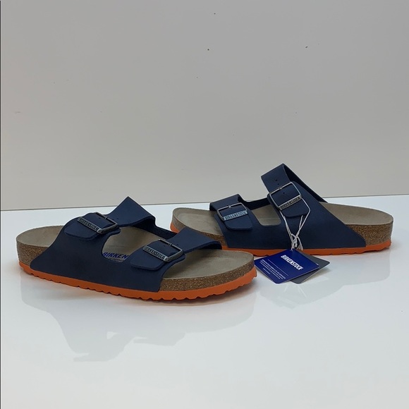 soft blue birkenstock